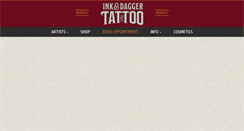 Desktop Screenshot of inkanddagger.com